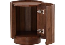 dove brown end table cdw  