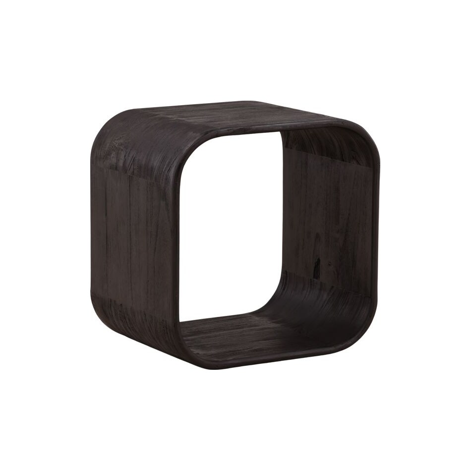 dove brown end table jms  