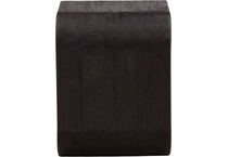 dove brown end table jms  