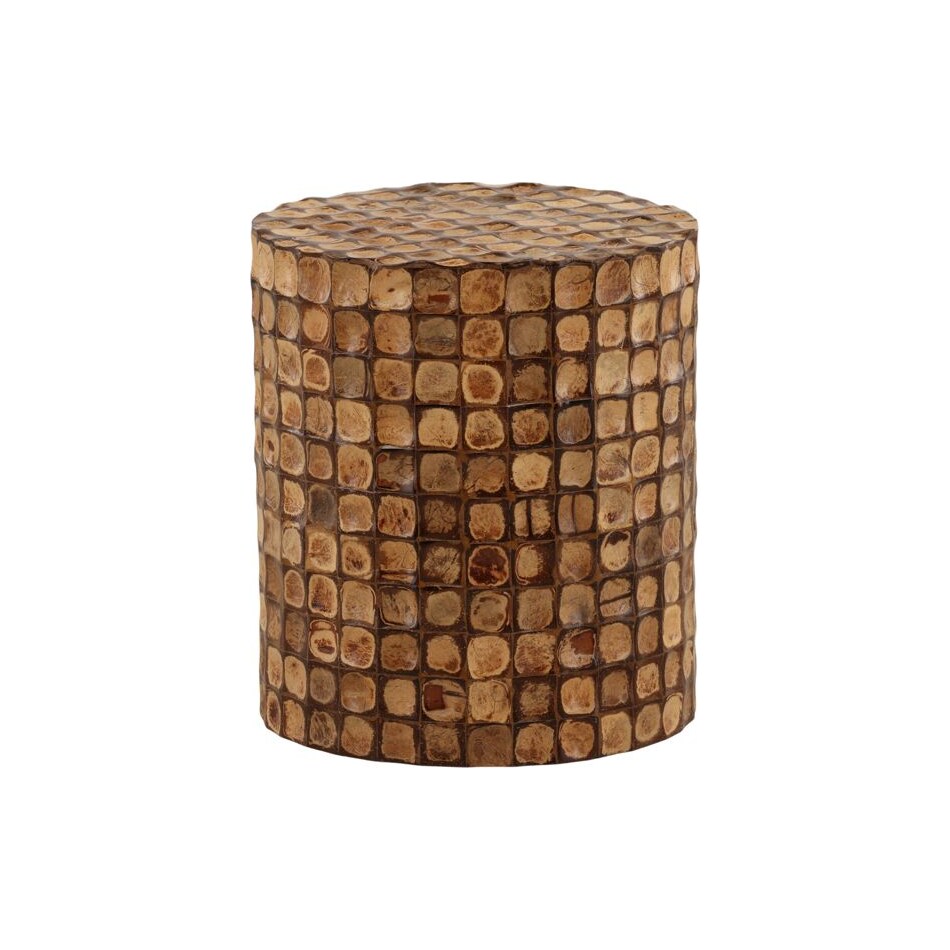 dove brown end table rami  