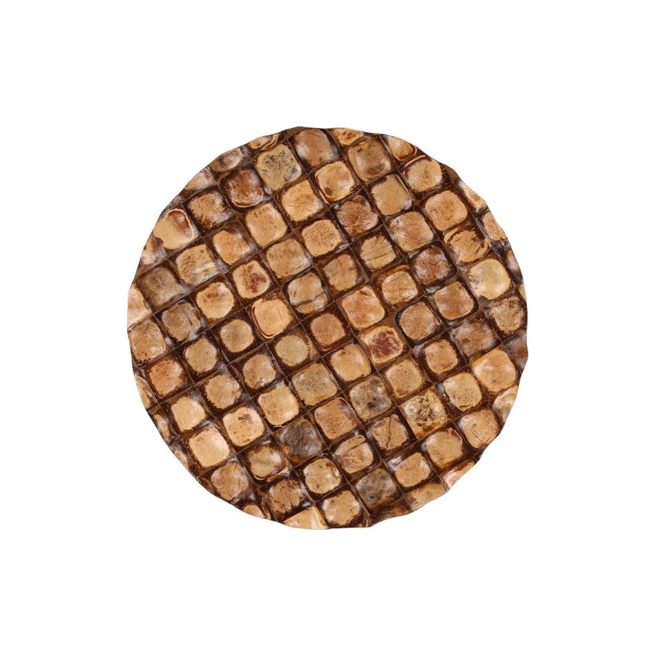 dove brown end table rami  