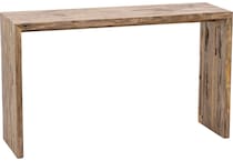 dove brown hall entry table wan  