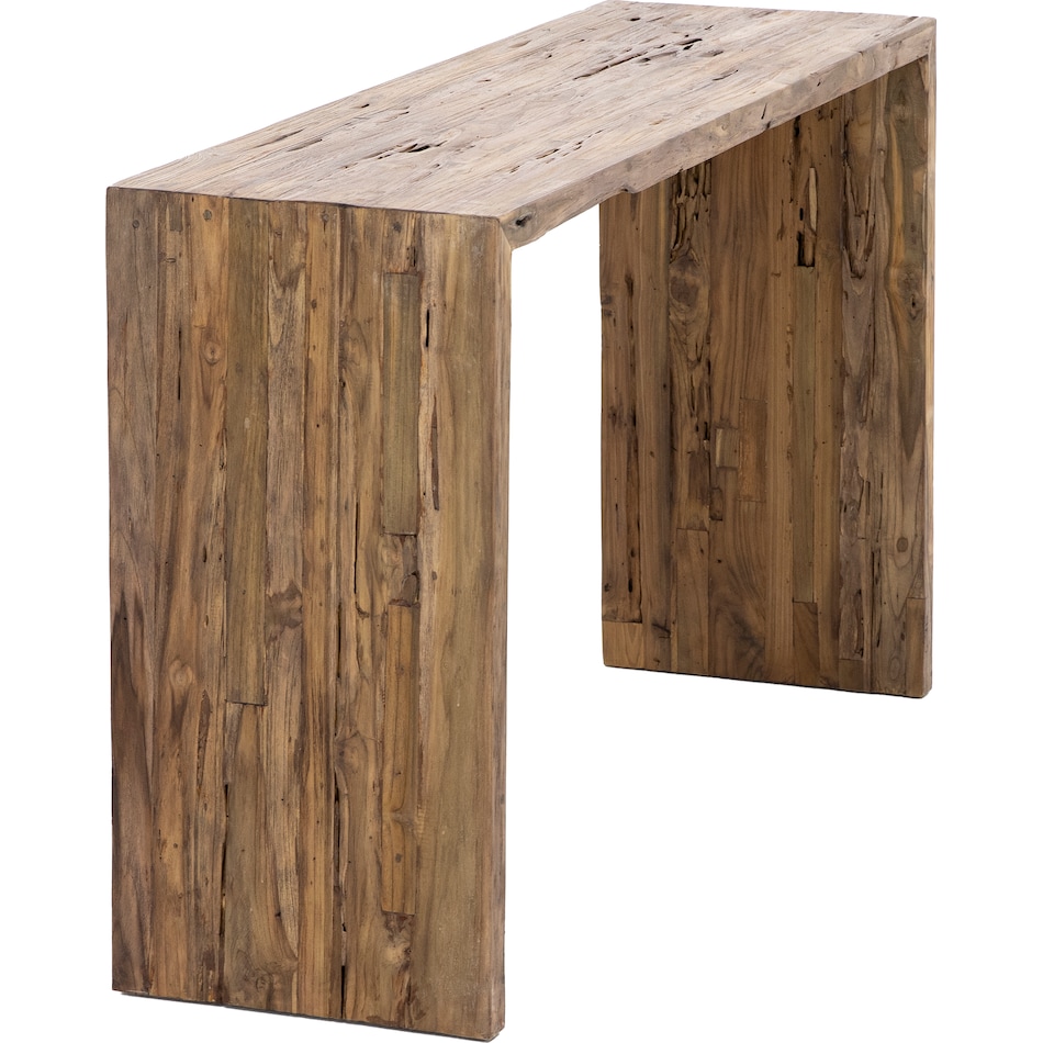 dove brown hall entry table wan  