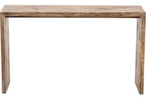 dove brown hall entry table wan  