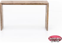 dove brown hall entry table  image wan  