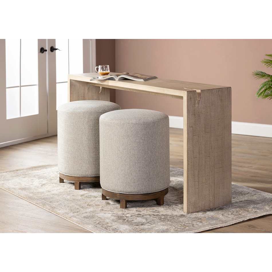 dove brown hall entry table lifestyle image wan  