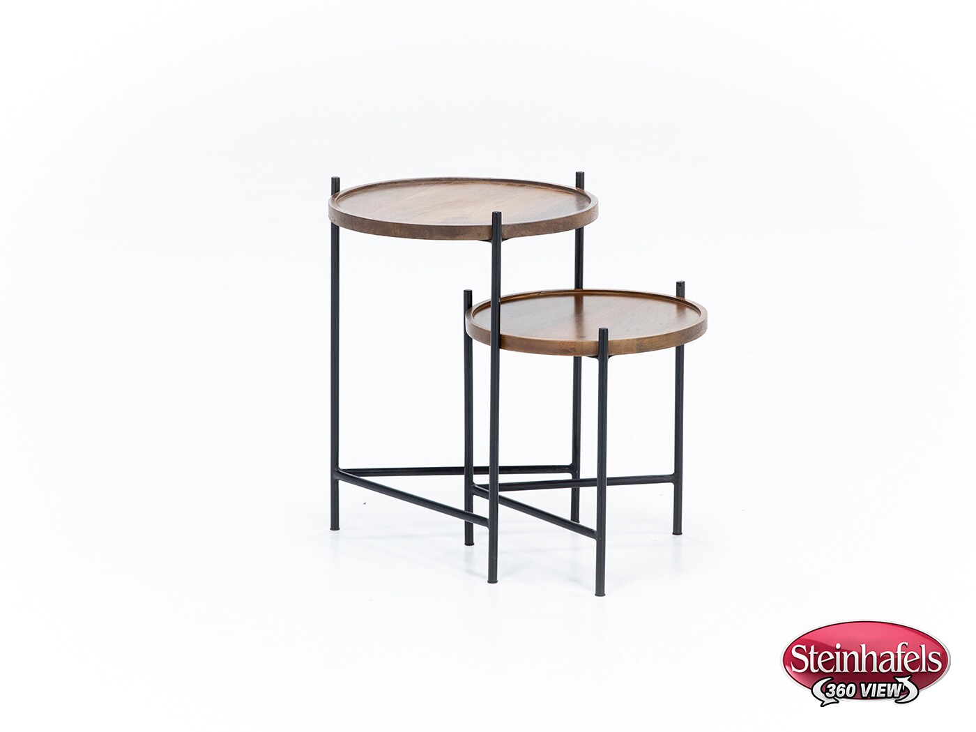 dove chairside table  image iron  
