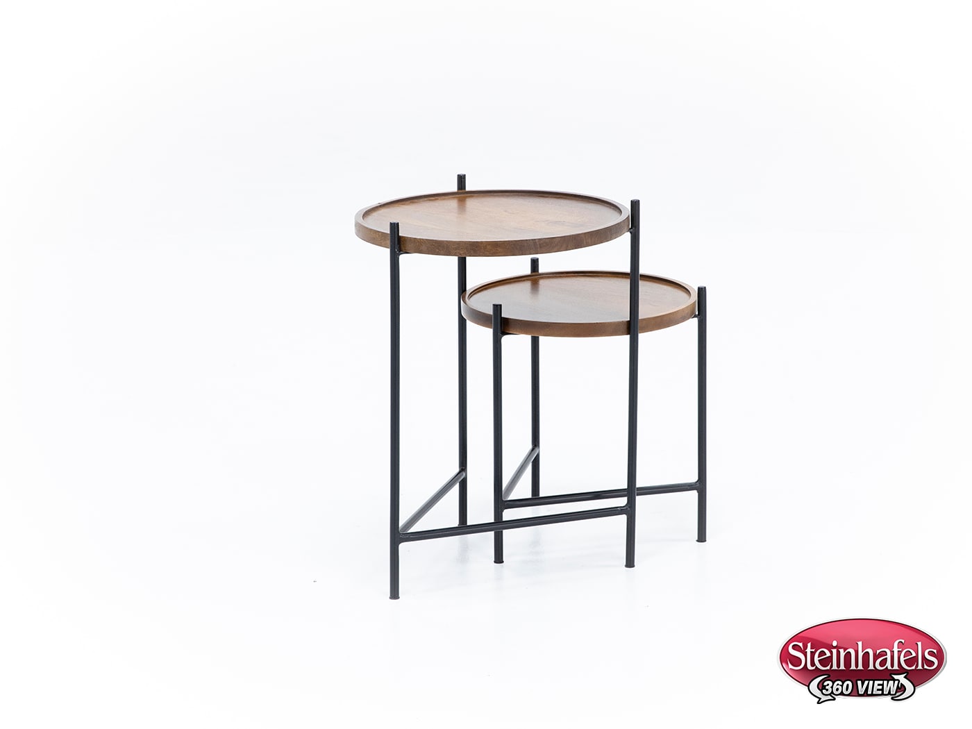 dove chairside table  image iron  