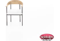 dove white inch standard seat height side chair  image   