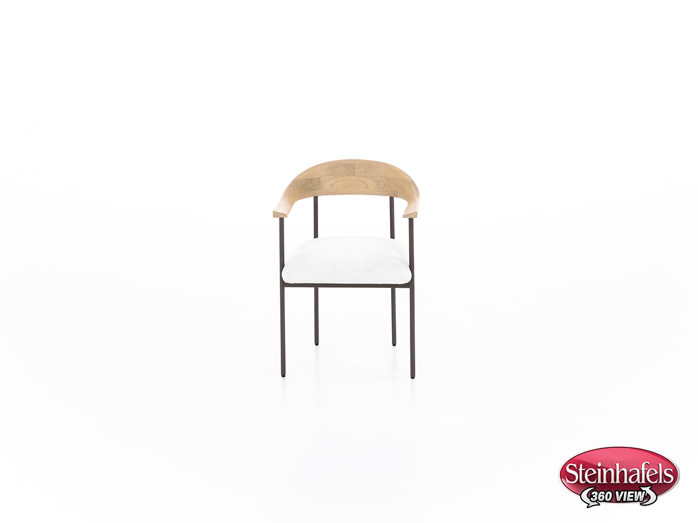 dove white inch standard seat height side chair  image   