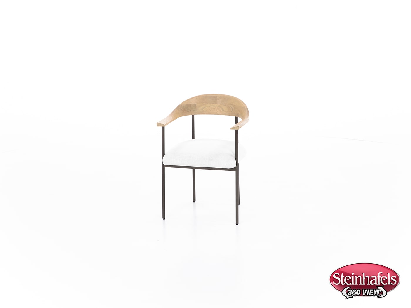 dove white inch standard seat height side chair  image   