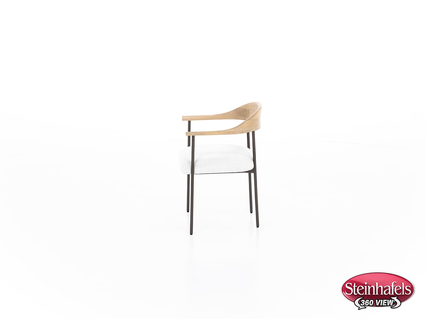 dove white inch standard seat height side chair  image   