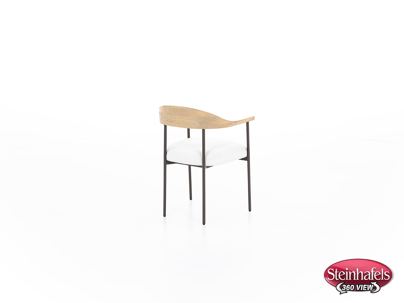 dove white inch standard seat height side chair  image   
