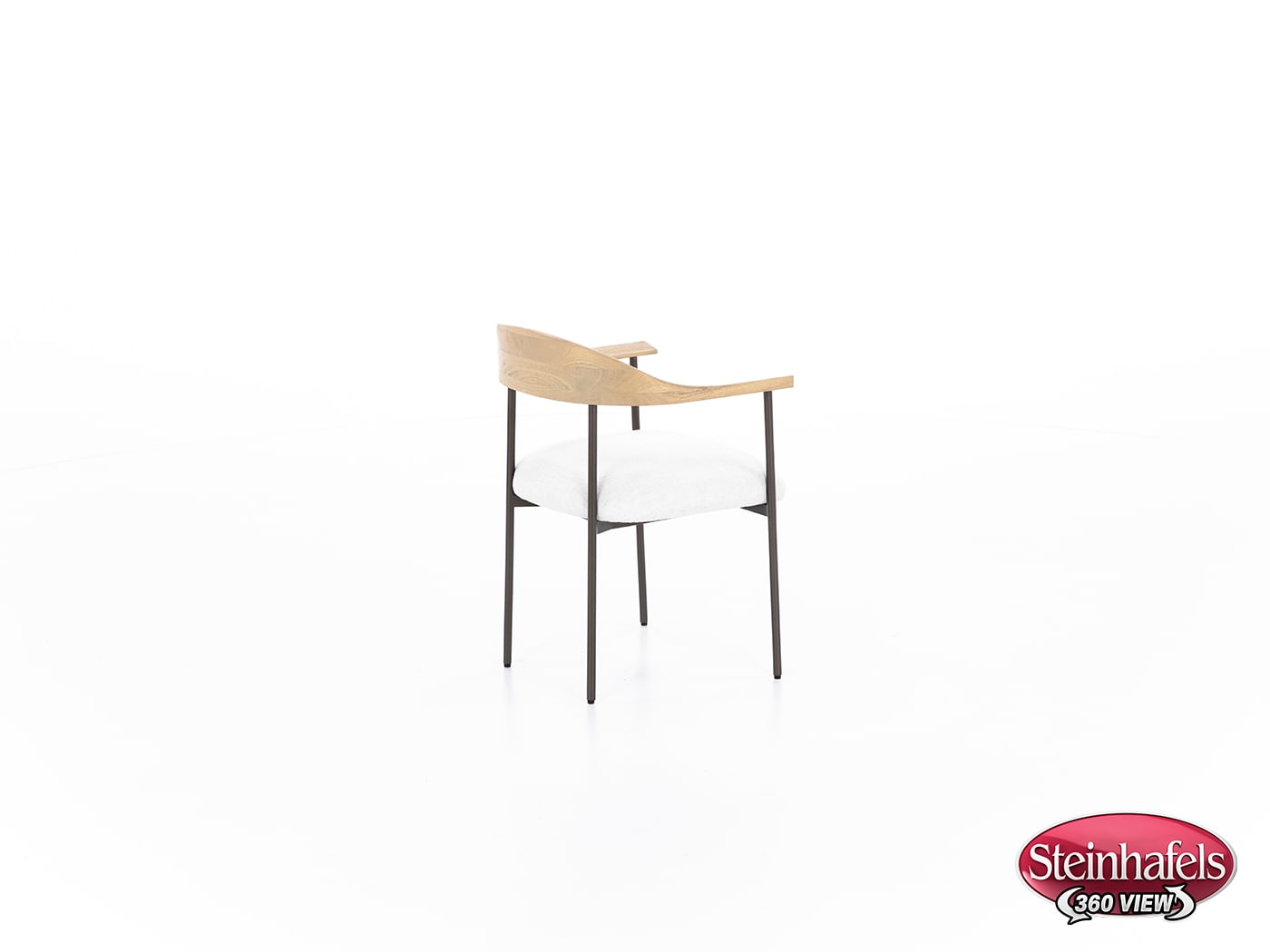 dove white inch standard seat height side chair  image   