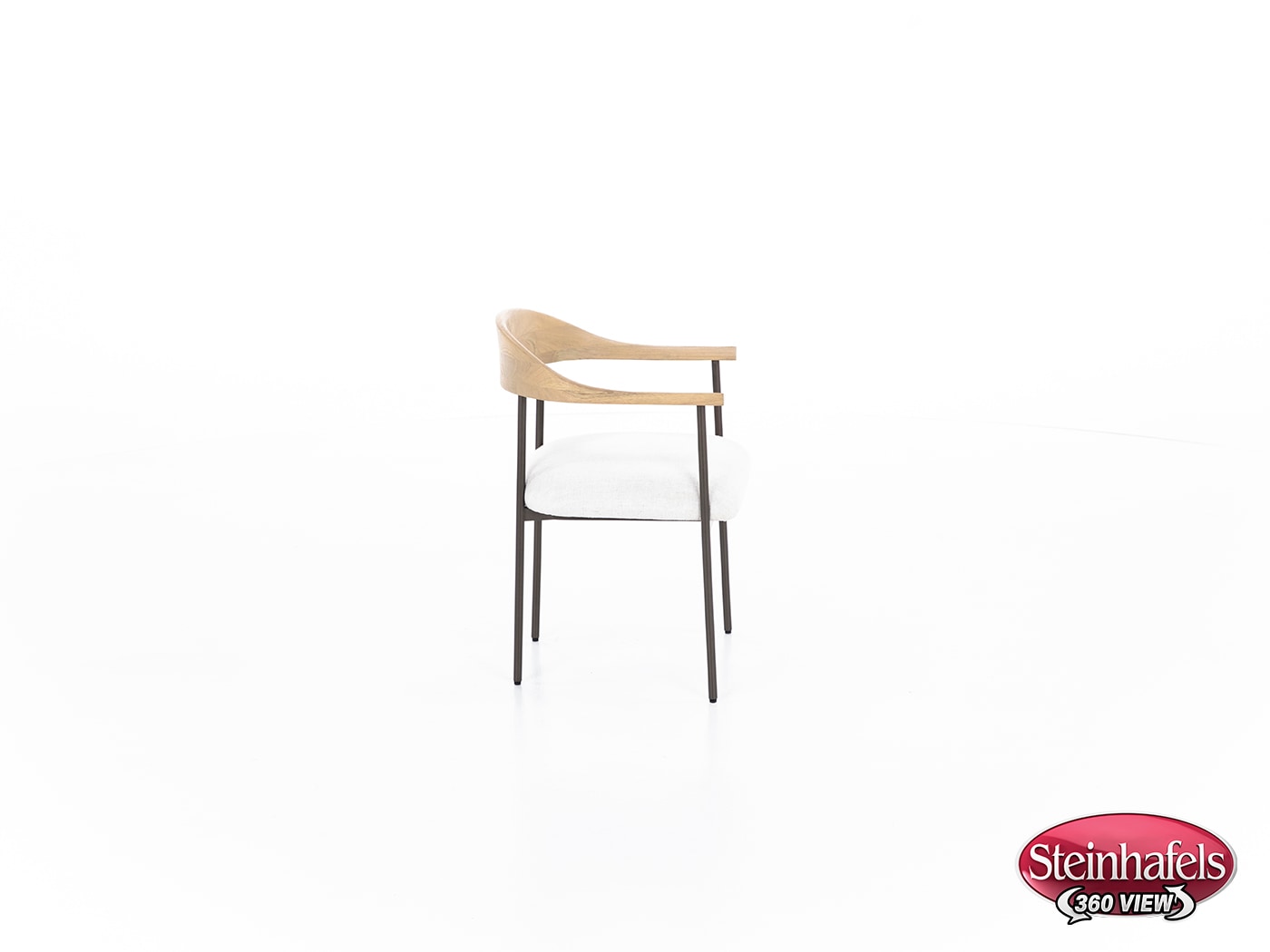 dove white inch standard seat height side chair  image   