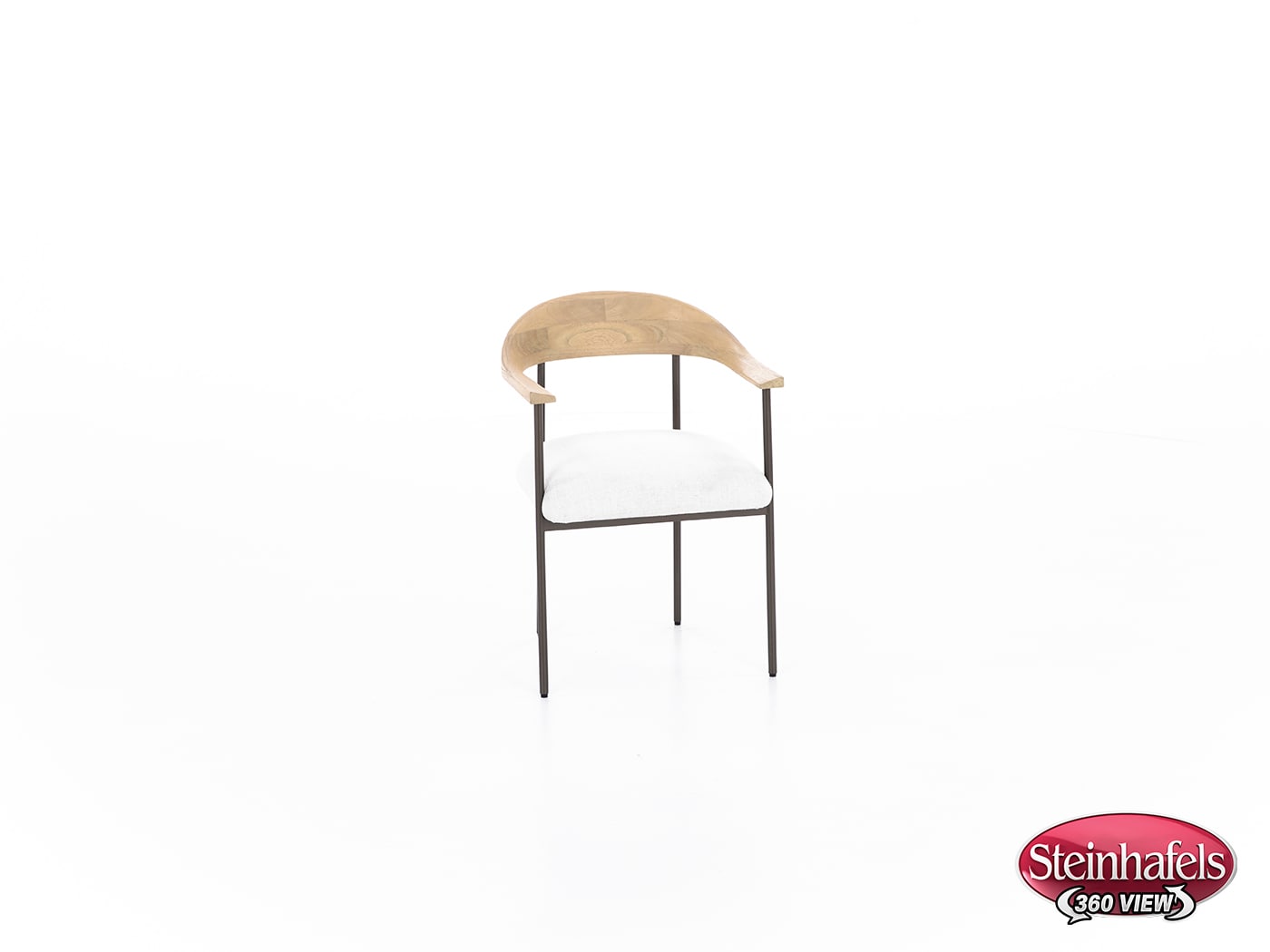 dove white inch standard seat height side chair  image   