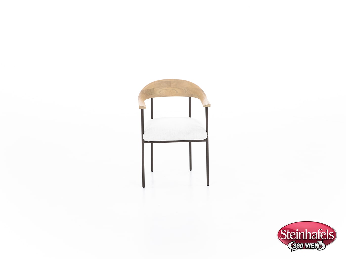 dove white inch standard seat height side chair  image   