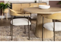 dove white inch standard seat height side chair lifestyle image   