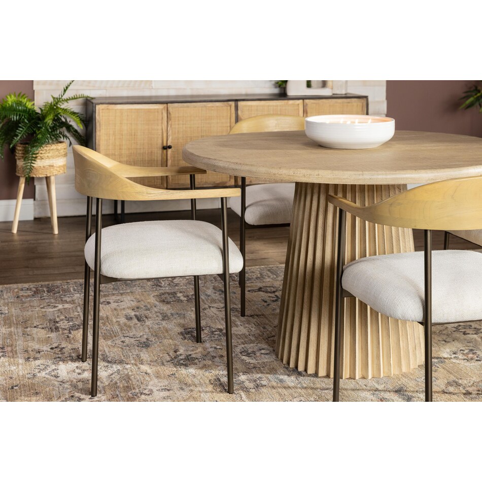 dove white inch standard seat height side chair lifestyle image   