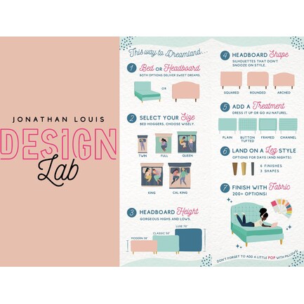 Jonathan Louis Design Lab Bedroom Collection