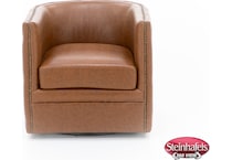 e & e co ltd brown swivel chair  image   