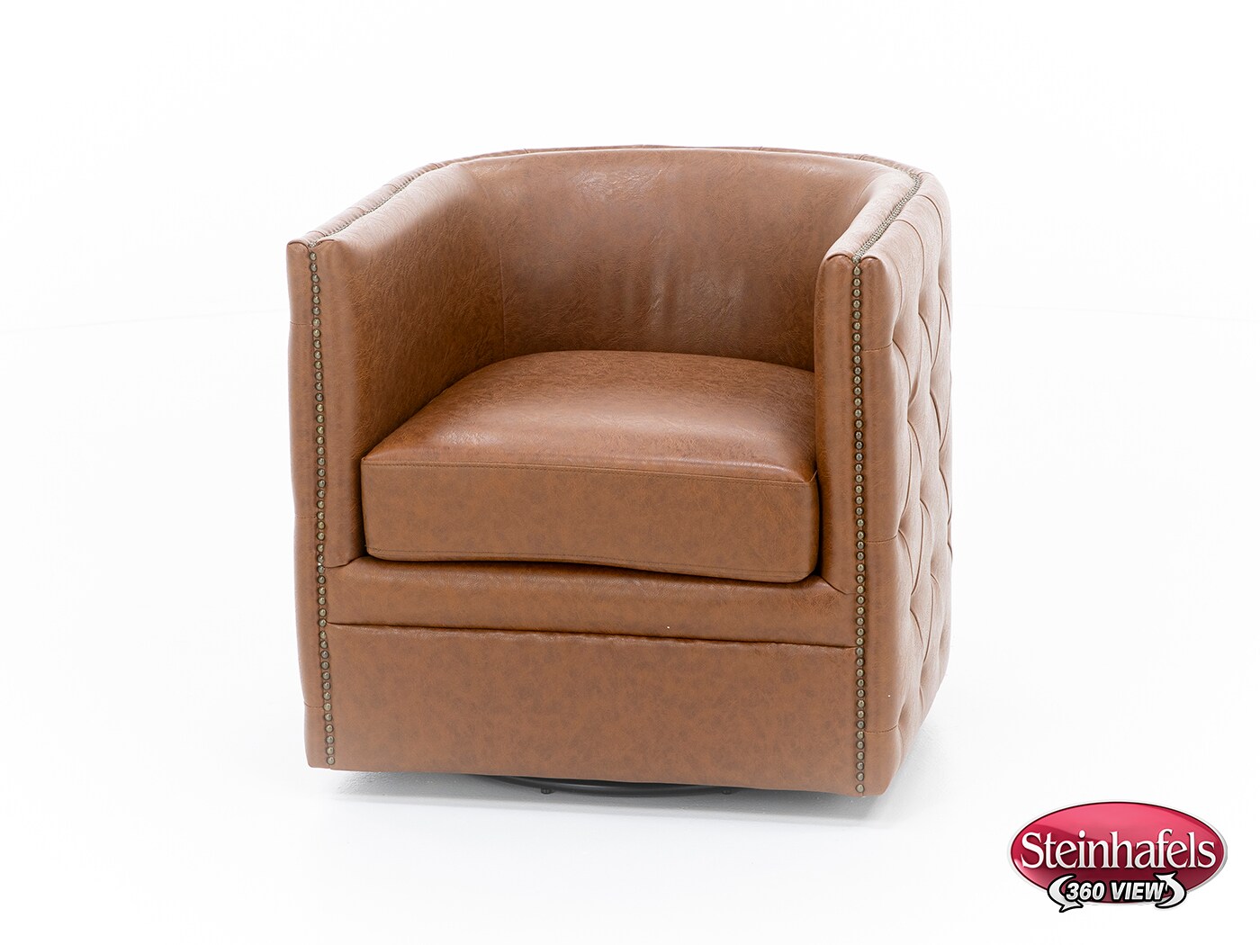 e & e co ltd brown swivel chair  image   