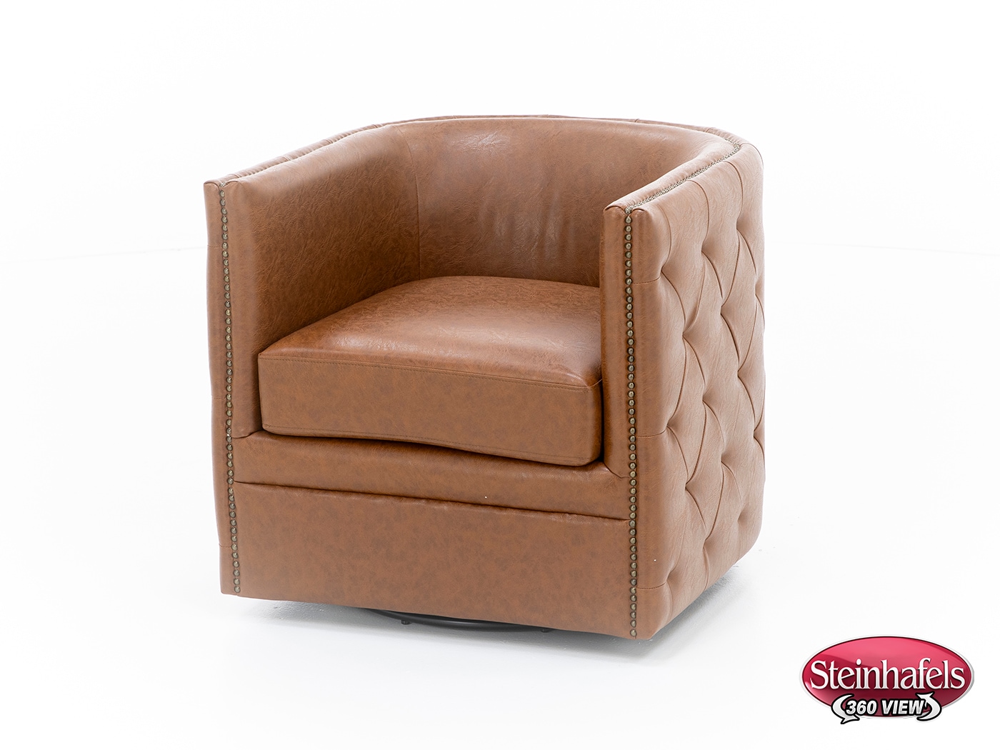 e & e co ltd brown swivel chair  image   