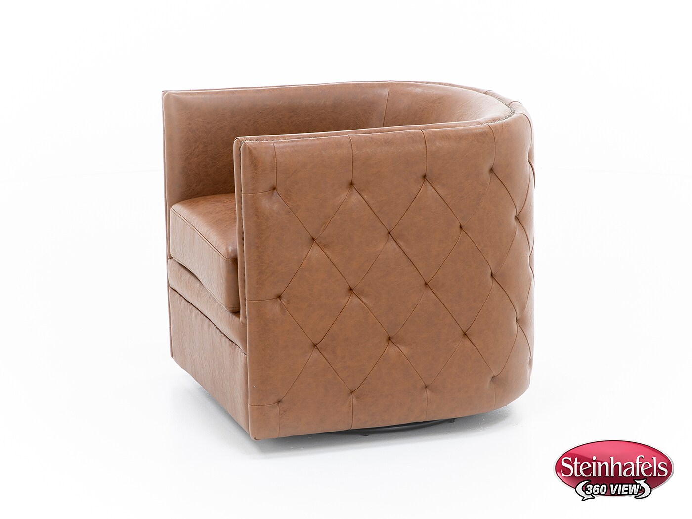 e & e co ltd brown swivel chair  image   