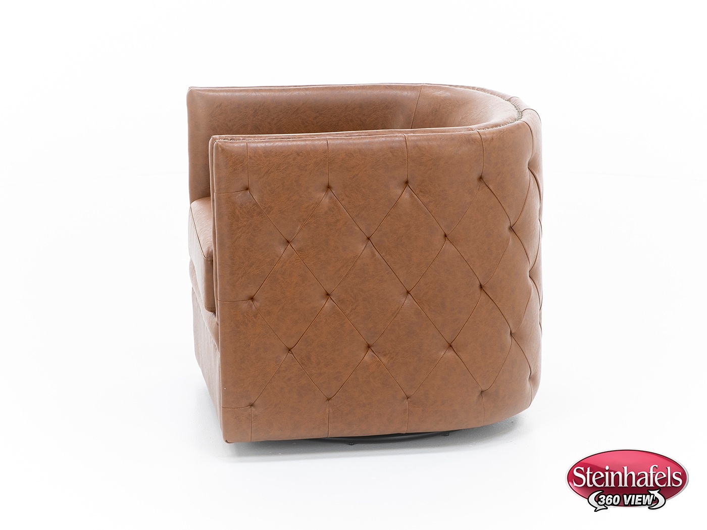 e & e co ltd brown swivel chair  image   