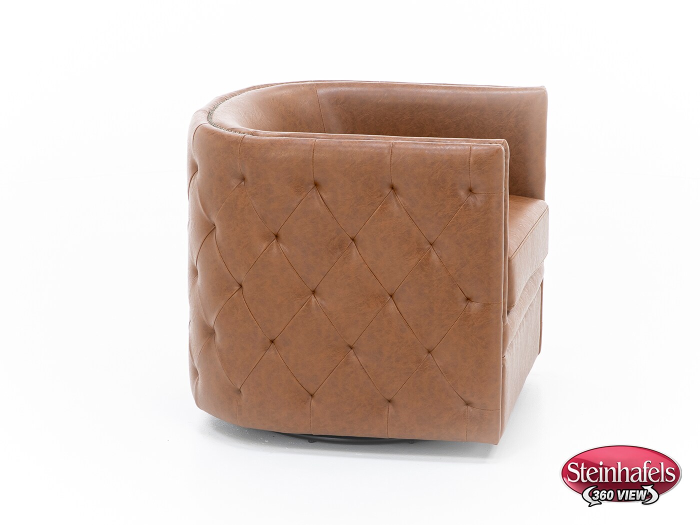e & e co ltd brown swivel chair  image   