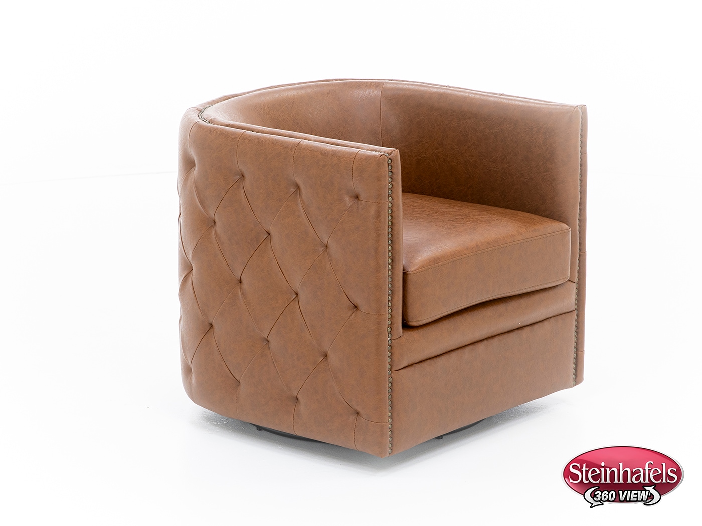 e & e co ltd brown swivel chair  image   