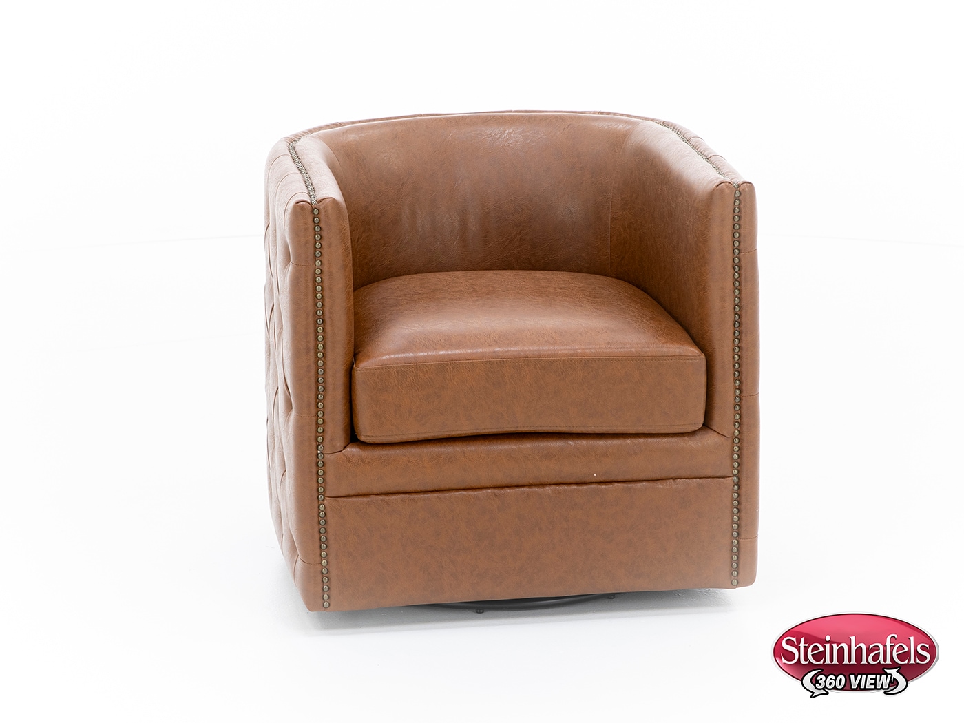 e & e co ltd brown swivel chair  image   