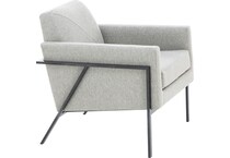 e & e co ltd grey accent chair   