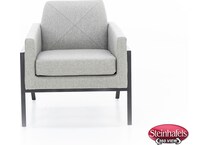 e & e co ltd grey accent chair  image   