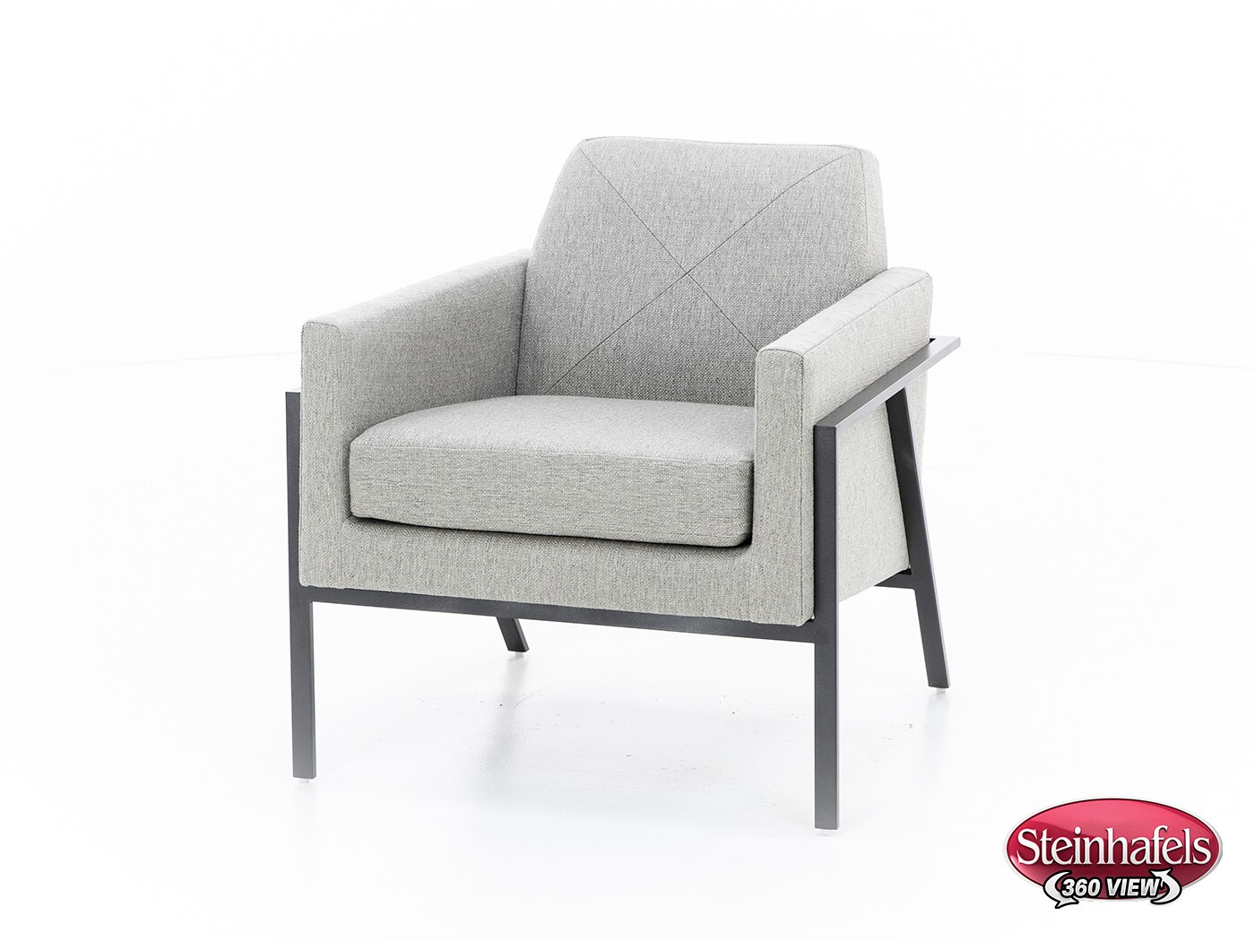 e & e co ltd grey accent chair  image   