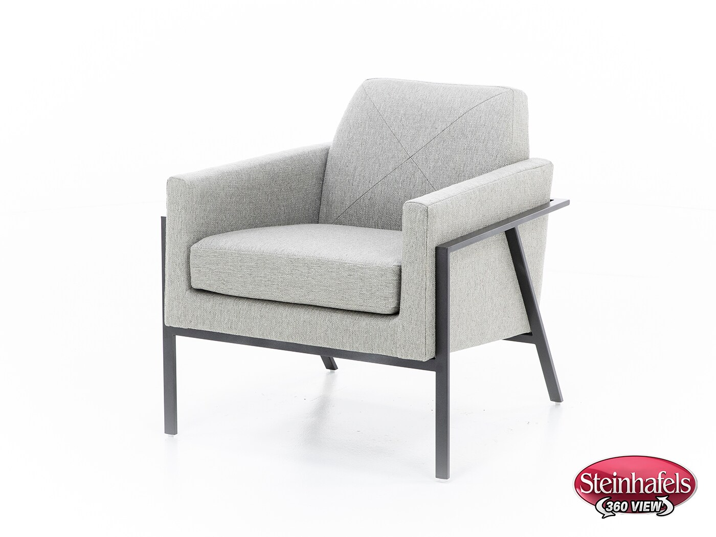 e & e co ltd grey accent chair  image   