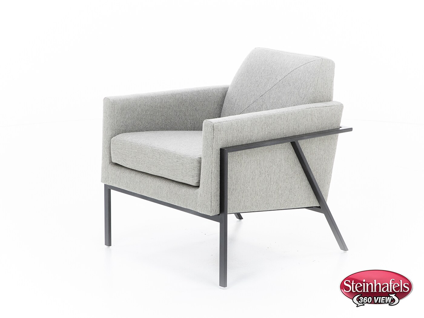 e & e co ltd grey accent chair  image   