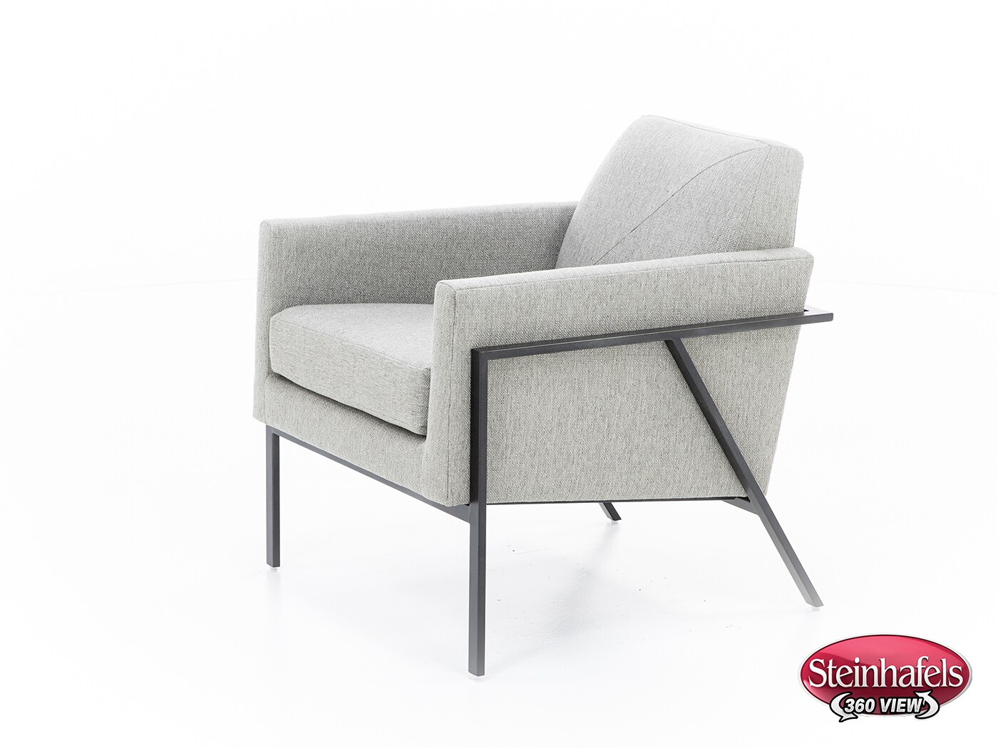 e & e co ltd grey accent chair  image   