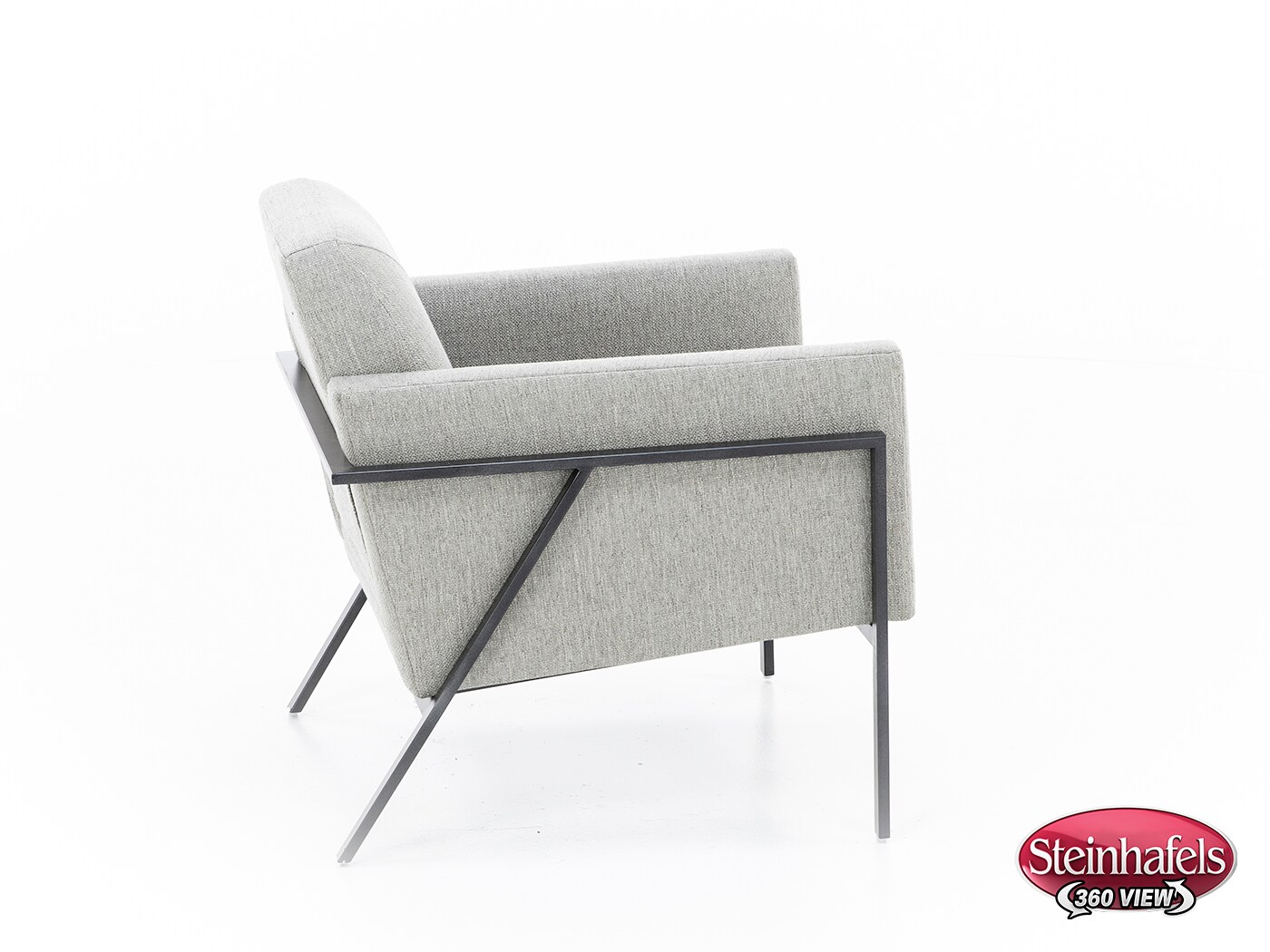 e & e co ltd grey accent chair  image   