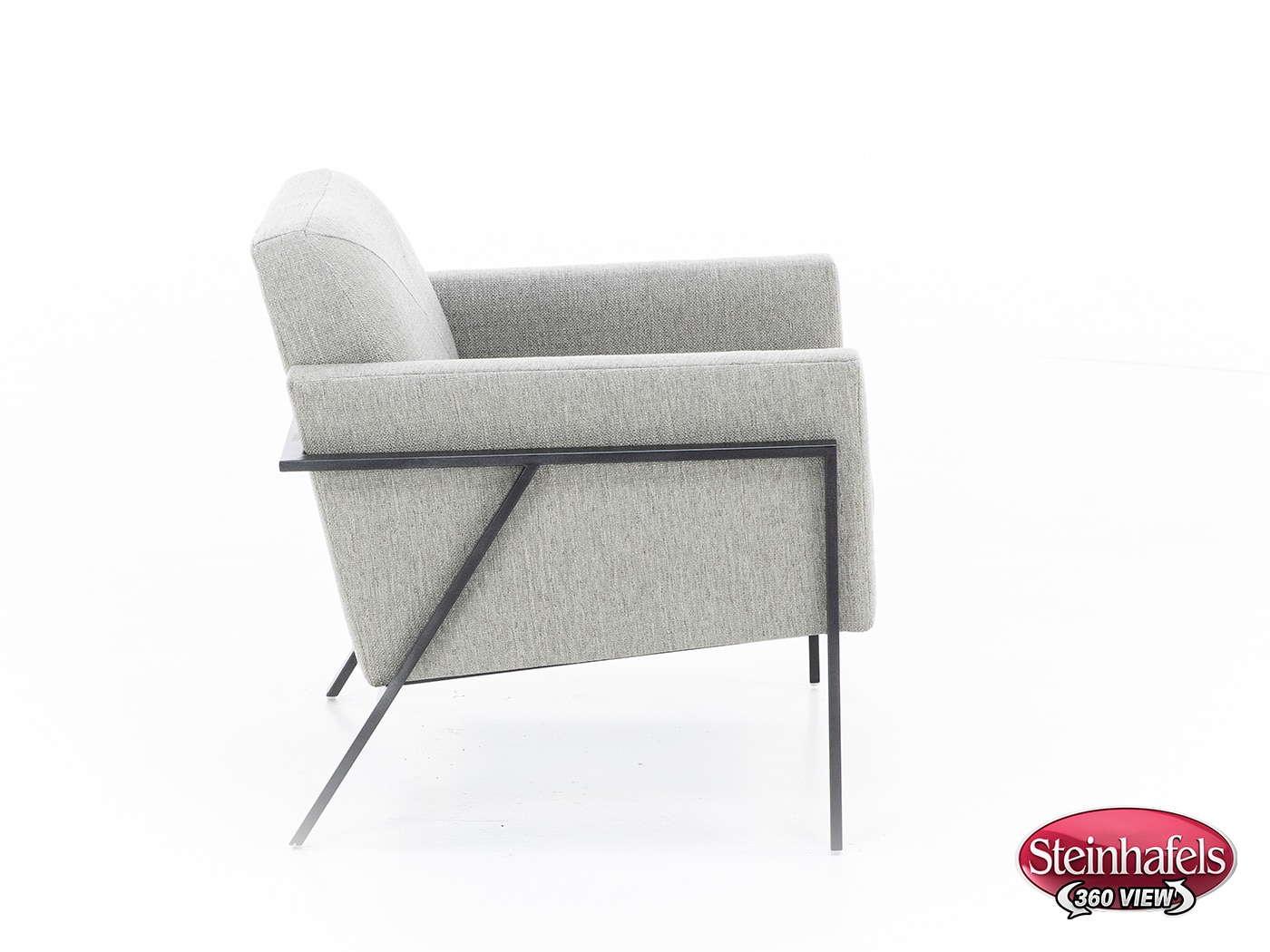 e & e co ltd grey accent chair  image   