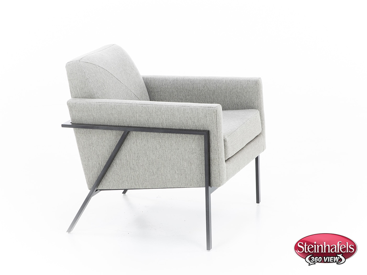 e & e co ltd grey accent chair  image   