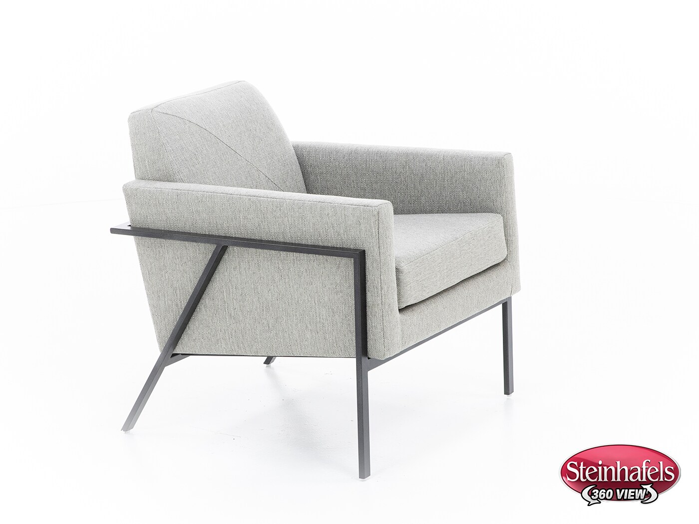 e & e co ltd grey accent chair  image   