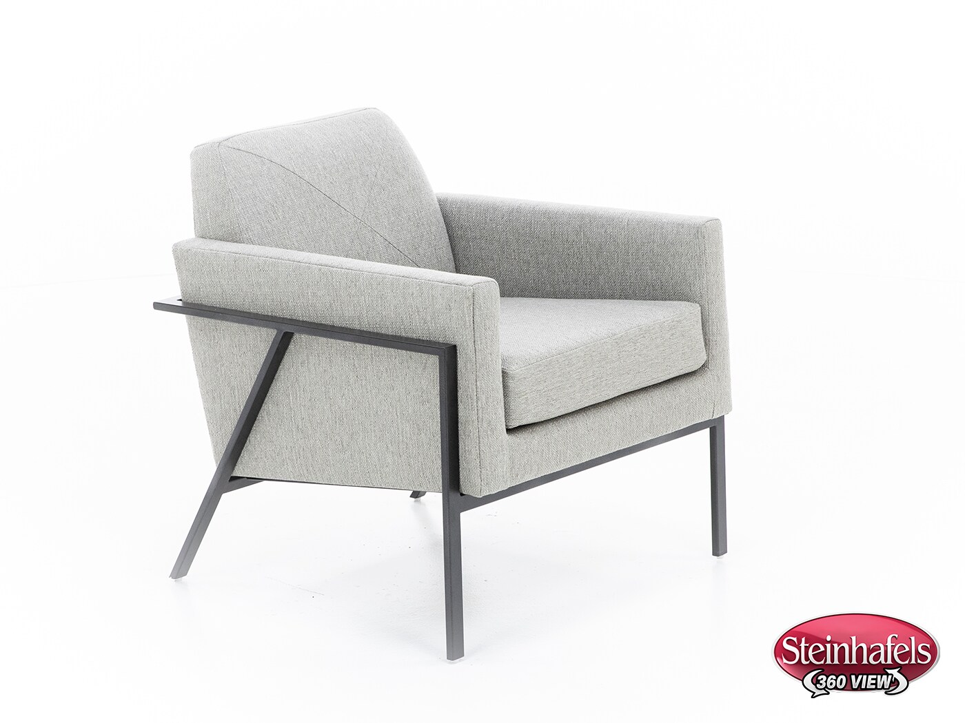 e & e co ltd grey accent chair  image   