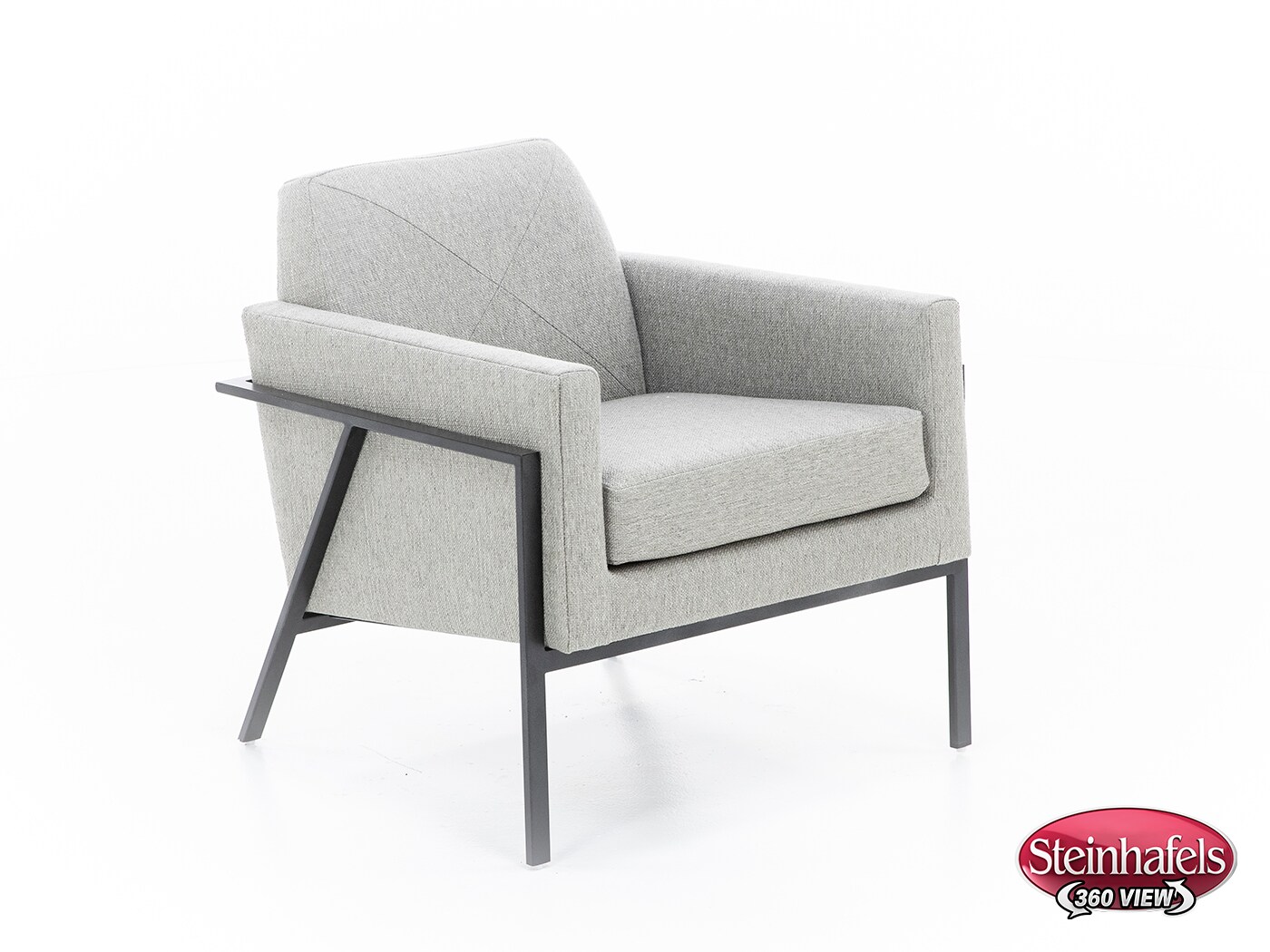 e & e co ltd grey accent chair  image   