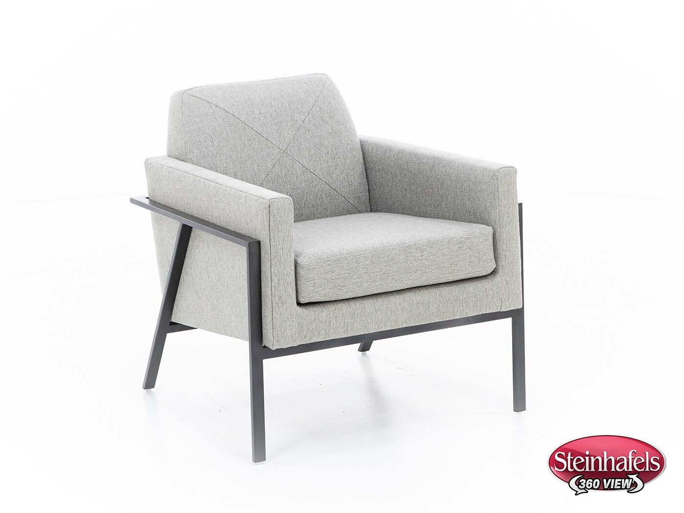 e & e co ltd grey accent chair  image   
