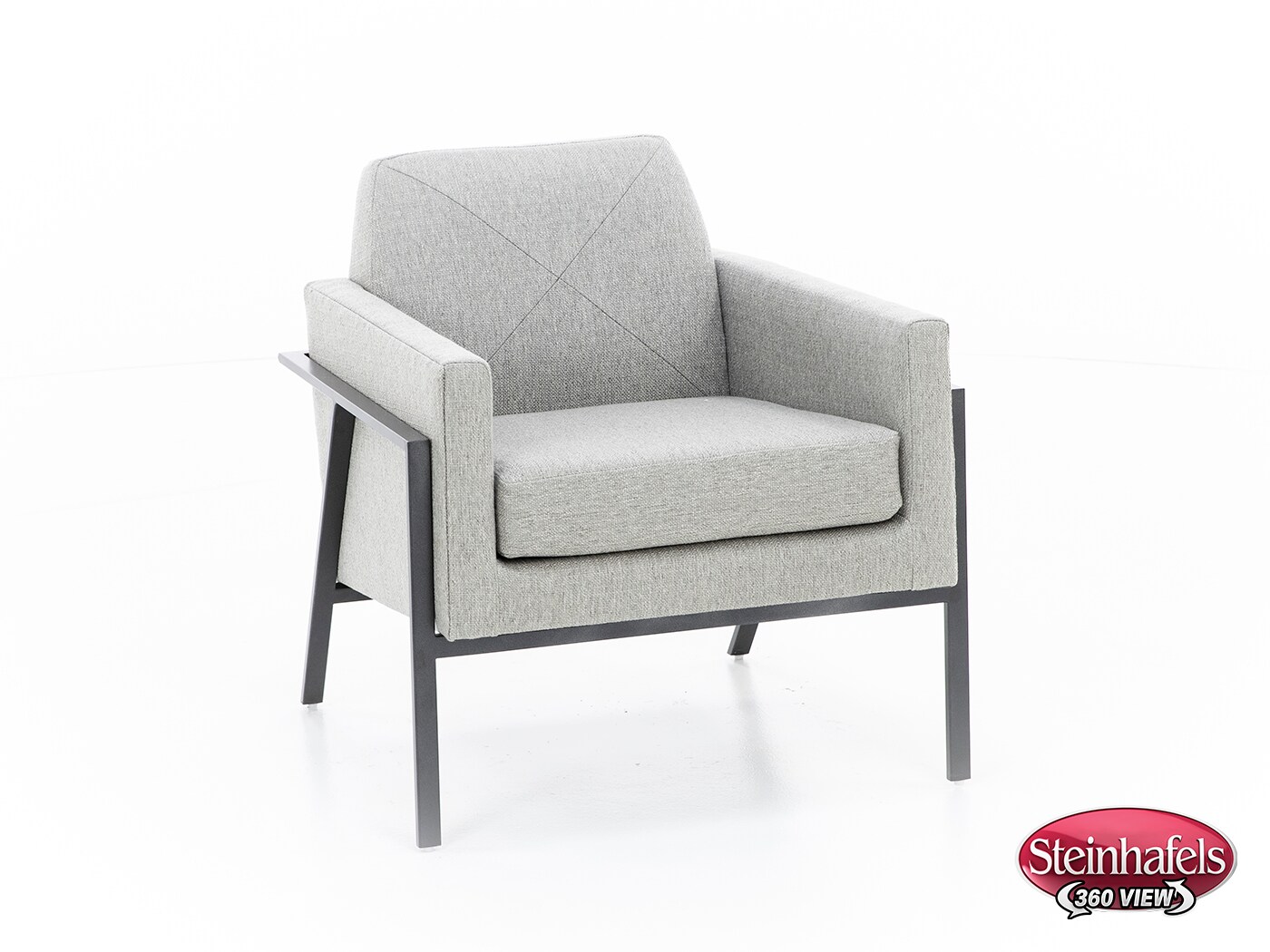 e & e co ltd grey accent chair  image   