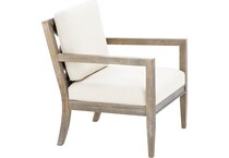 e & e co ltd white accent chair   