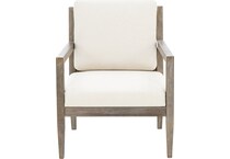 e & e co ltd white accent chair   