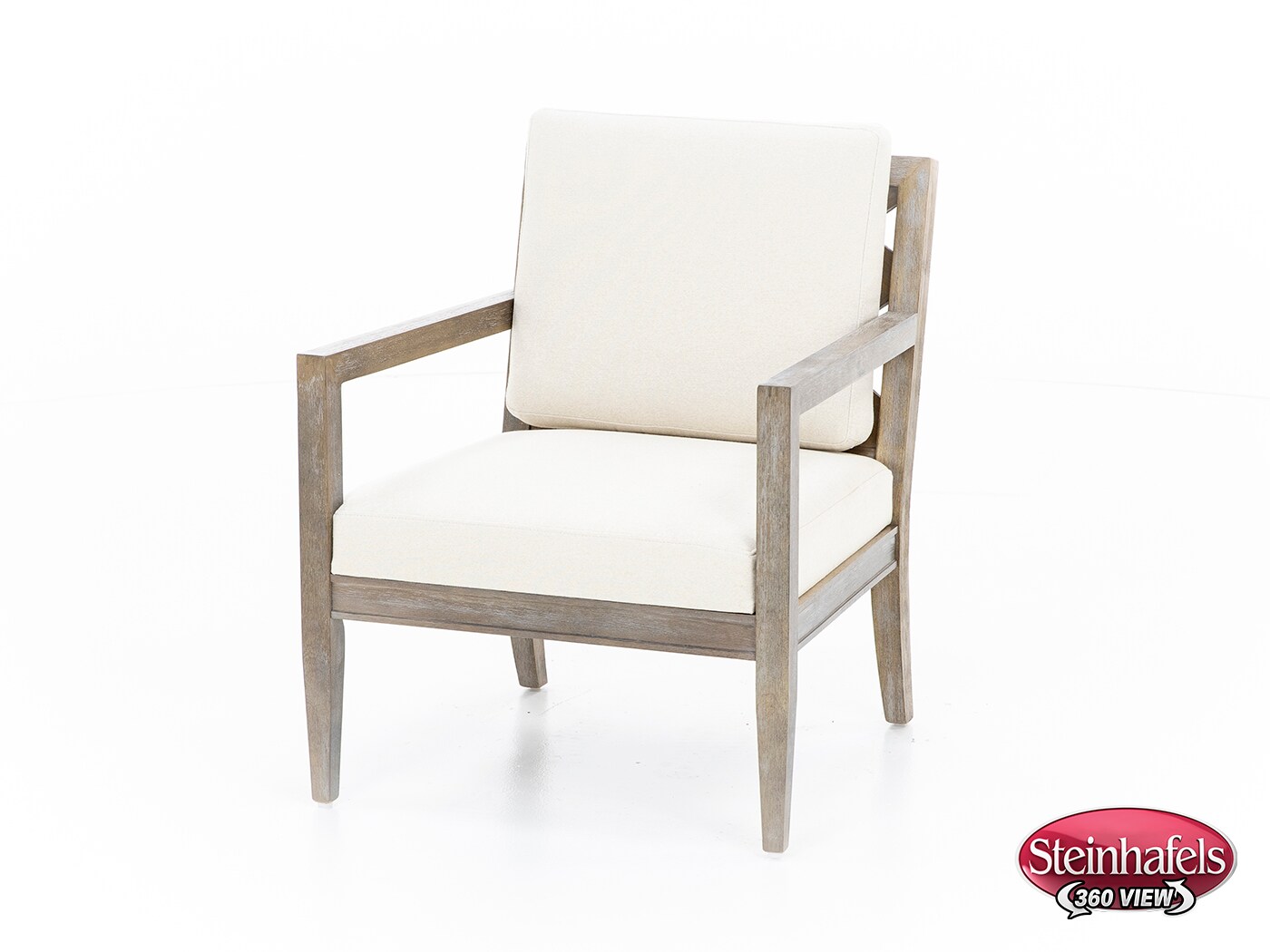 e & e co ltd white accent chair  image   