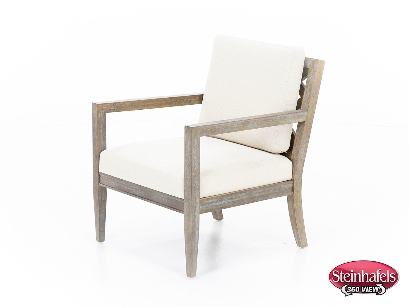 e & e co ltd white accent chair  image   
